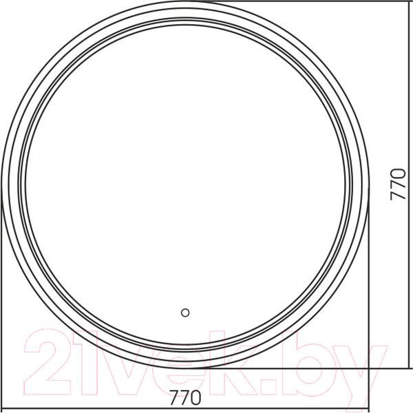 Изображение товара Зеркало Silver Mirrors Lima 77 / LED-00002526