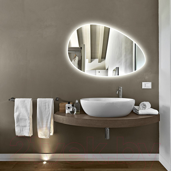 Изображение товара Зеркало Silver Mirrors Omega 92x60 / LED-00002556