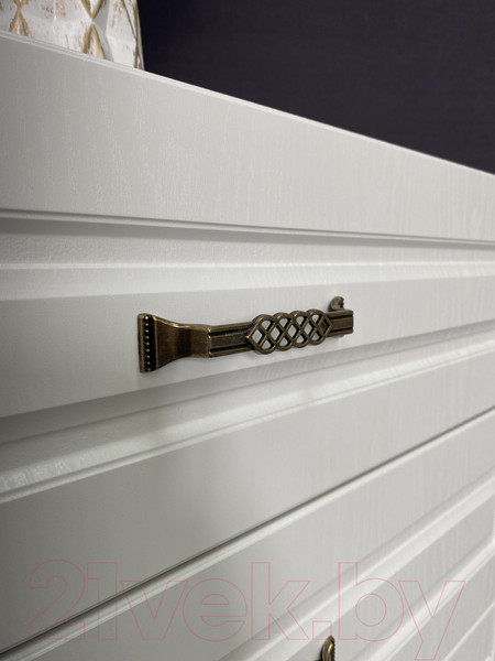 Изображение товара Комод Империал Лацио 4ящ (белое дерево)