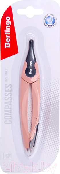 Изображение товара Циркуль Berlingo Instinct / CS_00002c (фламинго)