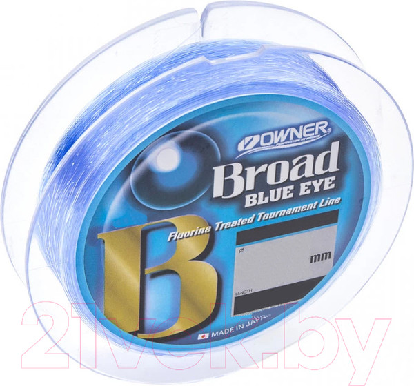 Изображение товара Леска монофильная Owner Broad Blue Eye 150м 0.16мм 2.7кг / 56043-016