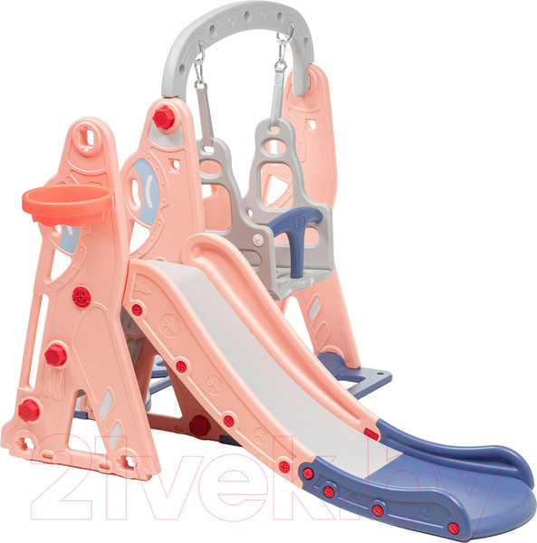 Изображение товара Горка-комплекс Sundays Самолет WJ-A10012 (розовый)