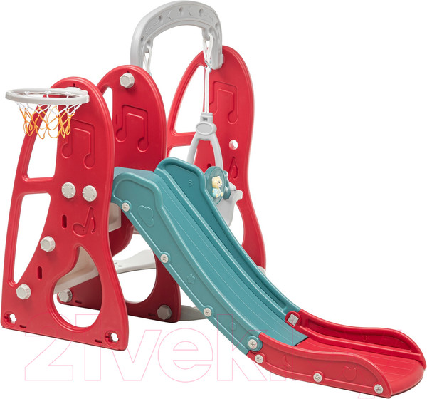 Изображение товара Горка-комплекс Sundays Музыка WJ-A10035 (красный)