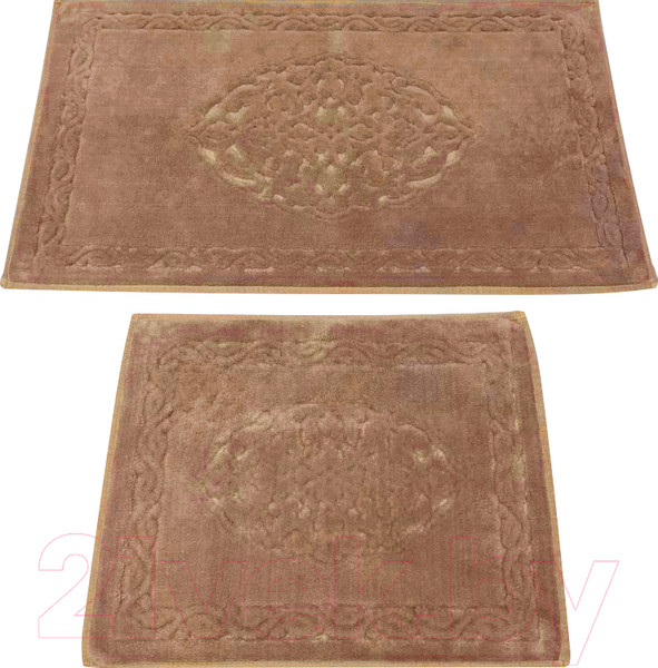 Изображение товара Набор ковриков для ванной и туалета Karven Osmanli / KV 115 (Bej/бежевый)