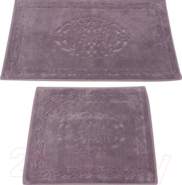 Изображение товара Набор ковриков для ванной и туалета Karven Osmanli / KV 115 (Lila/лиловый)