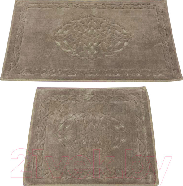 Изображение товара Набор ковриков для ванной и туалета Karven Osmanli / KV 115 (Vizon/светло-бежевый)