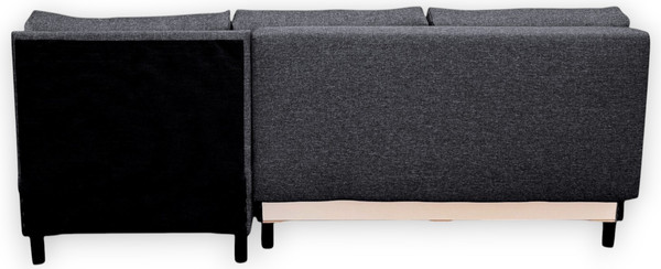 Изображение товара Диван угловой Mio Tesoro Farris F-4УС-0Пд (антрацит Lux 18)