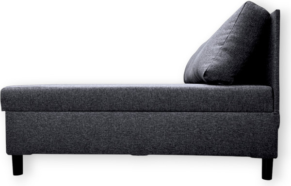 Изображение товара Диван угловой Mio Tesoro Farris F-4УС-0Пд (антрацит Lux 18)