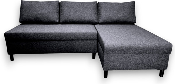 Изображение товара Диван угловой Mio Tesoro Farris F-4УС-0Пд (антрацит Lux 18)