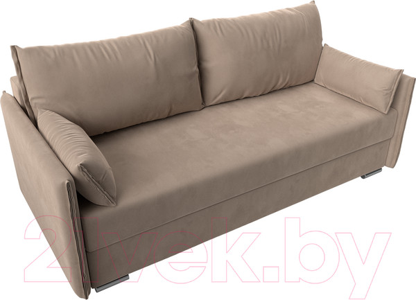 Изображение товара Диван Лига Диванов Сайгон 348 (велюр бежевый)