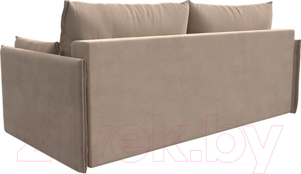 Изображение товара Диван Лига Диванов Сайгон 348 (велюр бежевый)