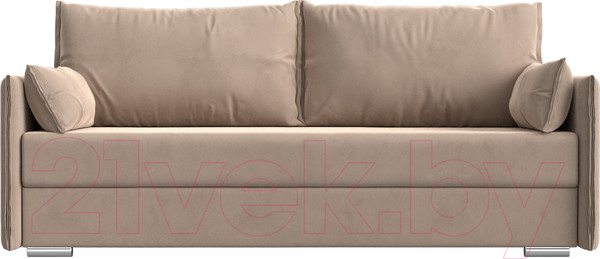 Изображение товара Диван Лига Диванов Сайгон 348 (велюр бежевый)