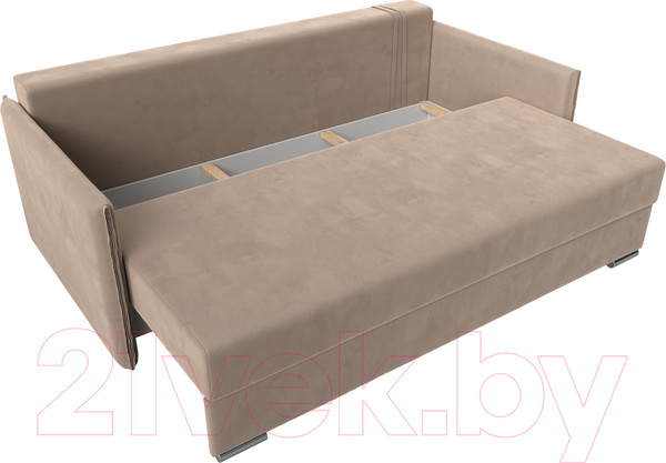 Изображение товара Диван Лига Диванов Сайгон 348 (велюр бежевый)