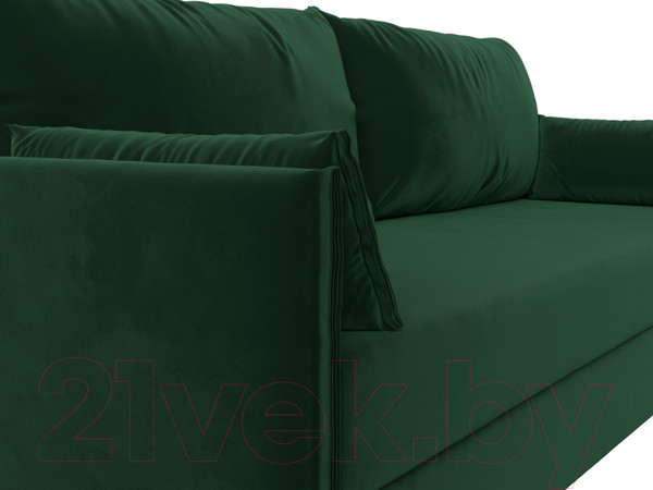 Изображение товара Диван Лига Диванов Сайгон 348 (велюр зеленый)