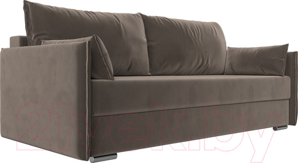 Изображение товара Диван Лига Диванов Сайгон 348 (велюр коричневый)