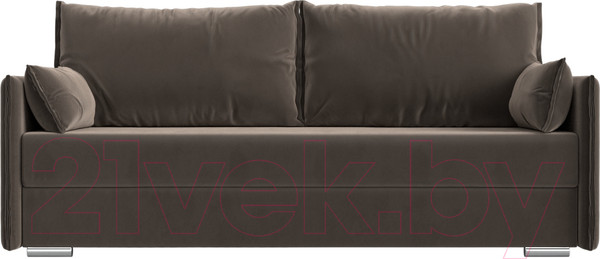 Изображение товара Диван Лига Диванов Сайгон 348 (велюр коричневый)