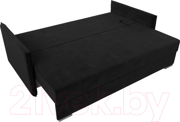 Изображение товара Диван Лига Диванов Сайгон 348 (велюр черный)