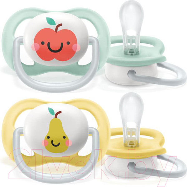 Изображение товара Набор пустышек Philips AVENT AVENT Ultra Air / SCF080/17 (2шт)