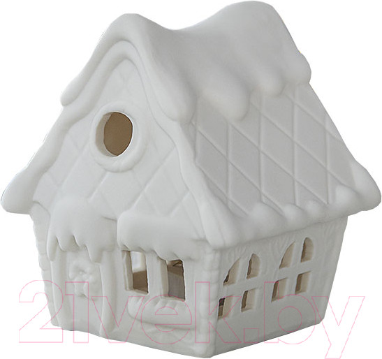 Изображение товара Ночник Лючия Избушка 186 (белый фарфоровый)