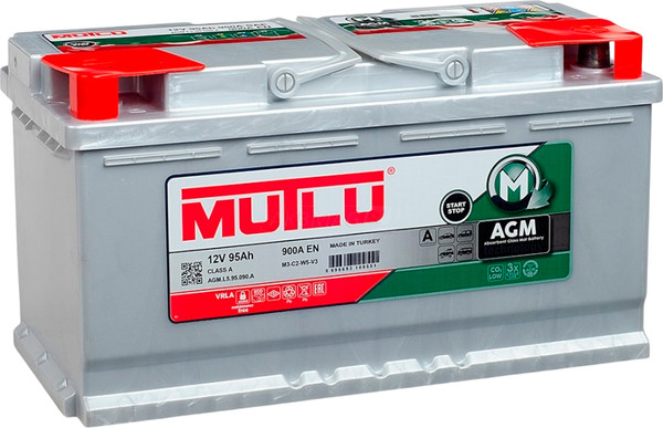 Изображение товара Автомобильный аккумулятор Mutlu AGML595090A (95 А/ч)
