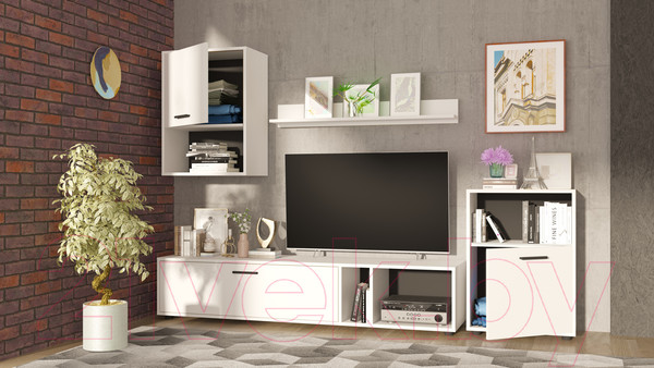 Изображение товара Стенка НК Мебель Rock / 71295603 (белый)