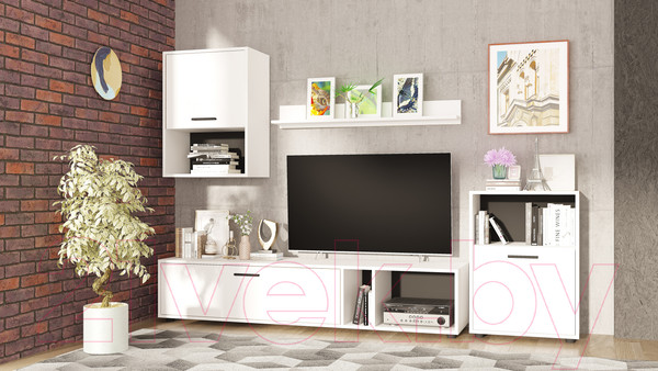 Изображение товара Стенка НК Мебель Rock / 71295603 (белый)