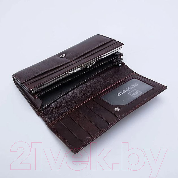 Изображение товара Портмоне Poshete 827-V865-3-4-BRD (бордовый)
