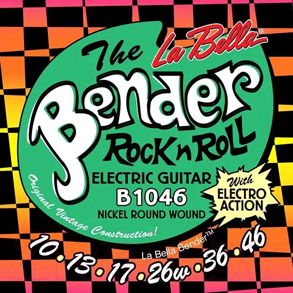 Изображение товара Струны для электрогитары La Bella B1046 The Bender Regular