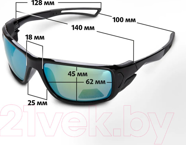 Изображение товара Очки солнцезащитные Premier Fishing PR-OP-55408-СB-B (хамелеон/синий)