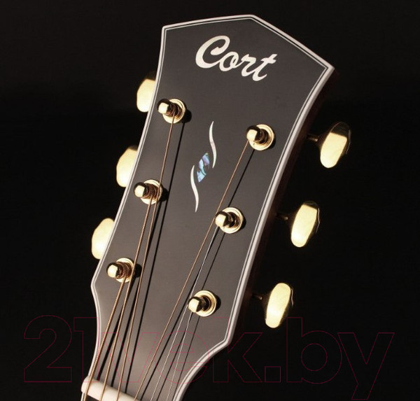 Изображение товара Электроакустическая гитара Cort Gold-A8-WCASE-NAT (с чехлом)