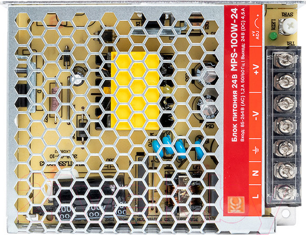 Изображение товара Блок питания на DIN-рейку КС MPS-100W-24V