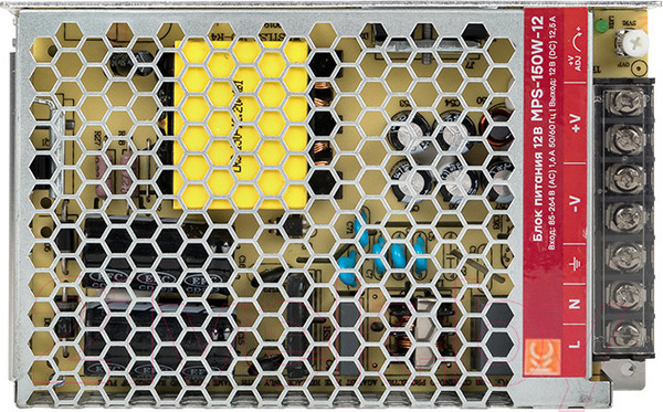 Изображение товара Блок питания на DIN-рейку КС MPS-150W-12V