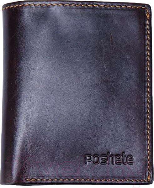 Изображение товара Портмоне Poshete 846-8646-DBW (коричневый)