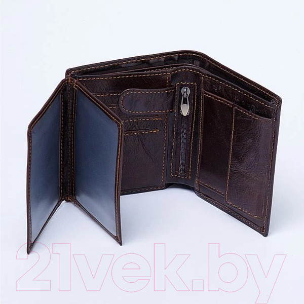 Изображение товара Портмоне Poshete 846-8646-DBW (коричневый)