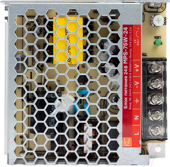 Изображение товара Блок питания на DIN-рейку КС MPS-75W-24V