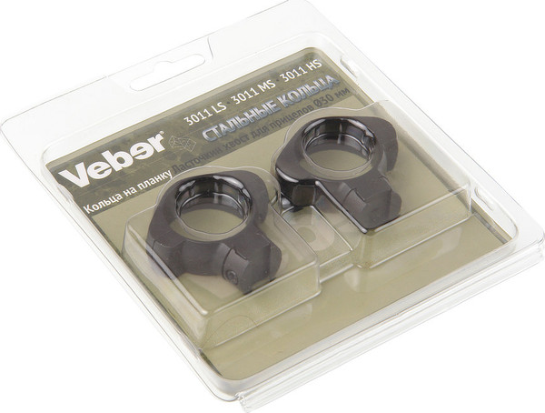 Изображение товара Комплект колец для прицела Veber 3011 MS