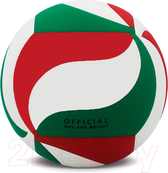 Изображение товара Мяч волейбольный Gold Cup CV-12 (зеленый/красный/белый)