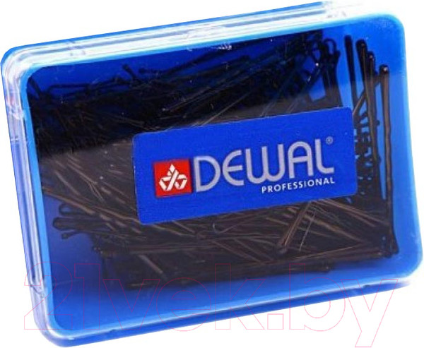 Изображение товара Набор заколок-невидимок для волос Dewal SLN40P-1/200 (200г, черный)