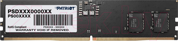 Изображение товара Оперативная память DDR5 Patriot PSD516G560081