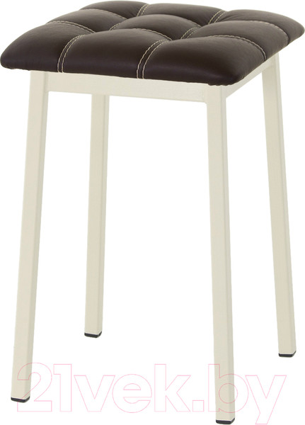 Изображение товара Табурет AMC Comfort 7К3.2 (кожзам венге/слоновая кость)