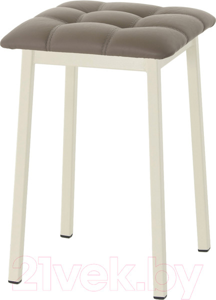 Изображение товара Табурет AMC Comfort 7К3.17 (кожзам капучино/слоновая кость)