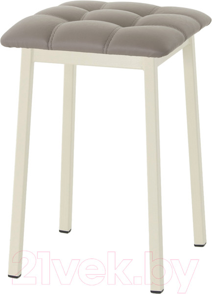 Изображение товара Табурет AMC Comfort 7К3.18 (кожзам латте/слоновая кость)