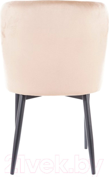 Изображение товара Стул Signal Colin B Velvet (Bluvel 28 бежевый/черный)