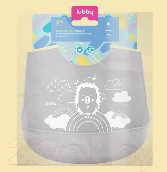 Изображение товара Нагрудник детский Lubby 27561/12