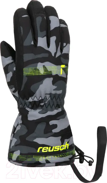 Изображение товара Перчатки лыжные Reusch Maxi R-Tex Xt / 6285215-7696 (р-р 5, Black/Grey Camou)