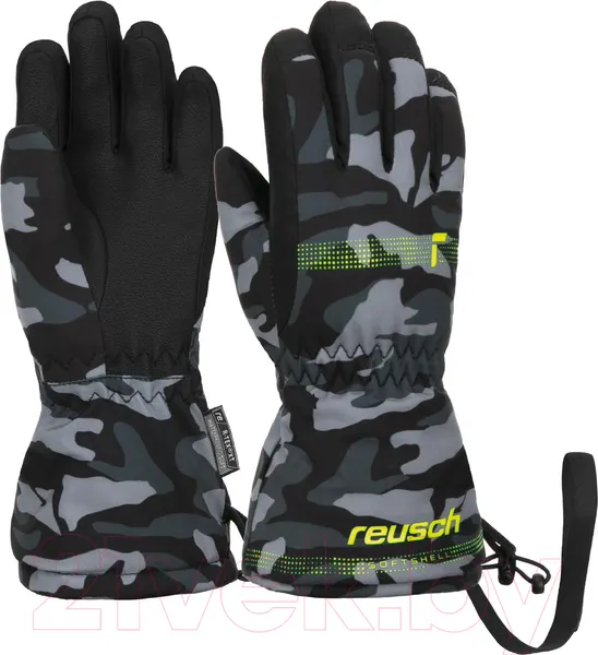 Изображение товара Перчатки лыжные Reusch Maxi R-Tex Xt / 6285215-7696 (р-р 5, Black/Grey Camou)