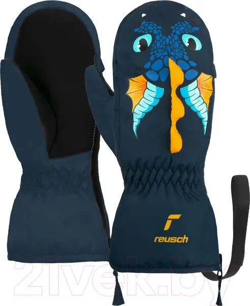 Изображение товара Варежки лыжные Reusch Sweety / 6285470-9020 (р-р 3, Mitten Dragon)