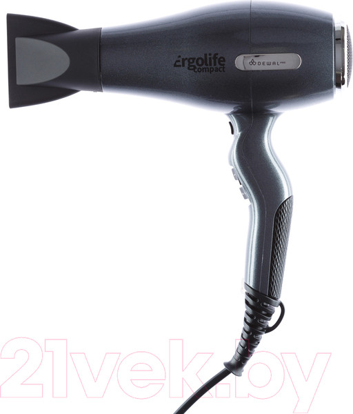 Изображение товара Профессиональный фен Dewal ErgoLife Compact / 03-002 (серый)