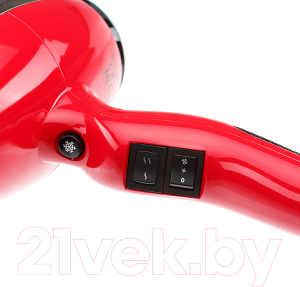 Изображение товара Профессиональный фен Dewal ErgoLife Compact / 03-002 (красный)