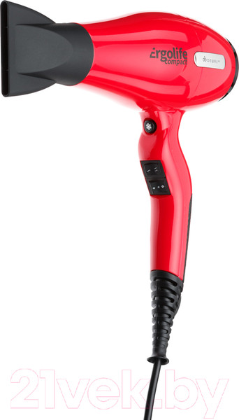 Изображение товара Профессиональный фен Dewal ErgoLife Compact / 03-002 (красный)